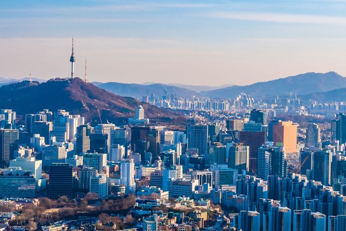 Seoul N Tower with City View